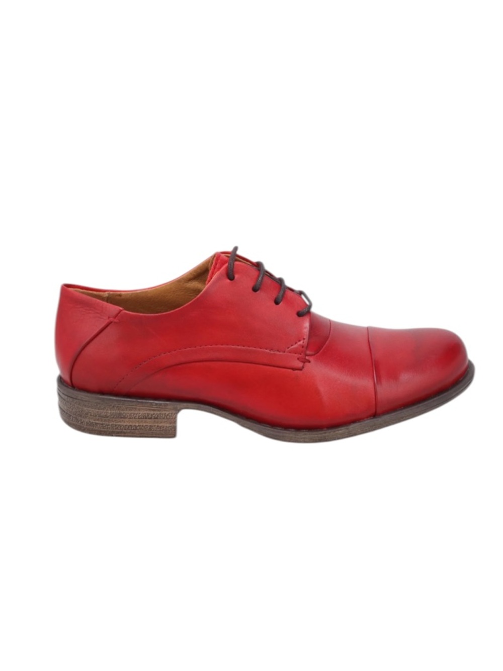 Miz Mooz Red Letty Oxford Flats –  Sz 8.5M - Picture 2 of 10